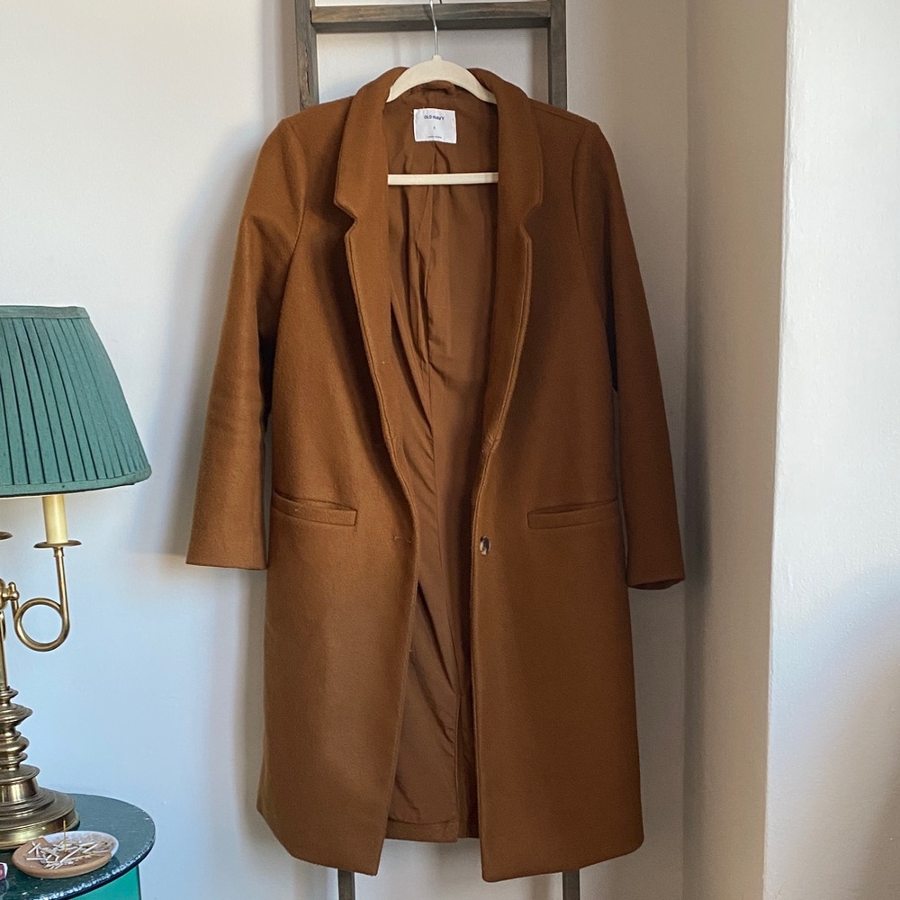 Old Navy Tan Women's Trench Coat